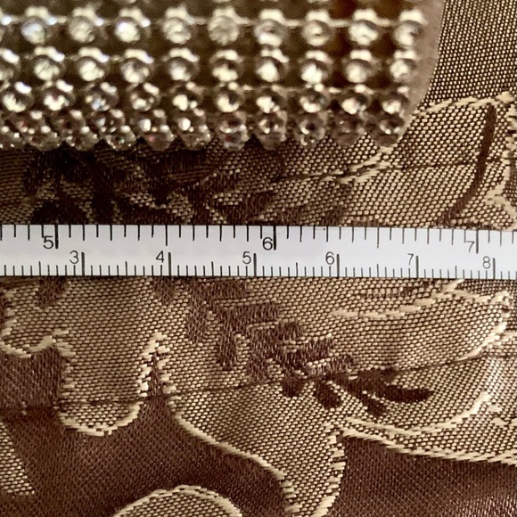 Diamanté Evening Clutch with shoulder chain - Picture 8 of 11